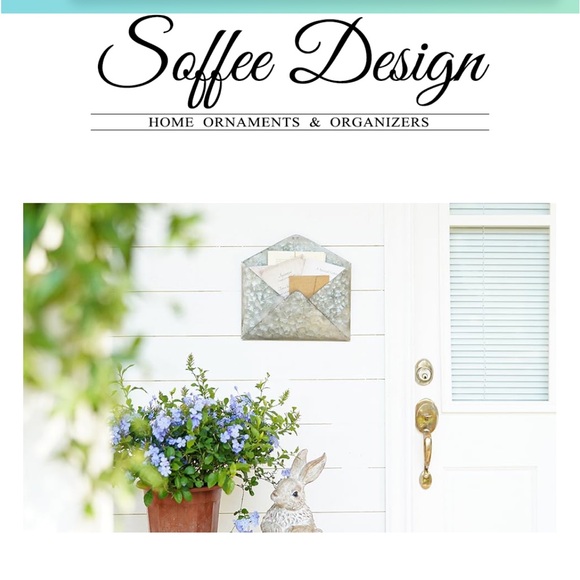 Soffee  Galvanized Envelope  Organizer - Picture 8 of 13